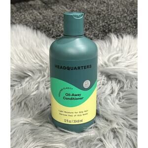 Headquarters Oil-Away Conditioner for Oily Scalp and‎ Hair, 12 fl oz